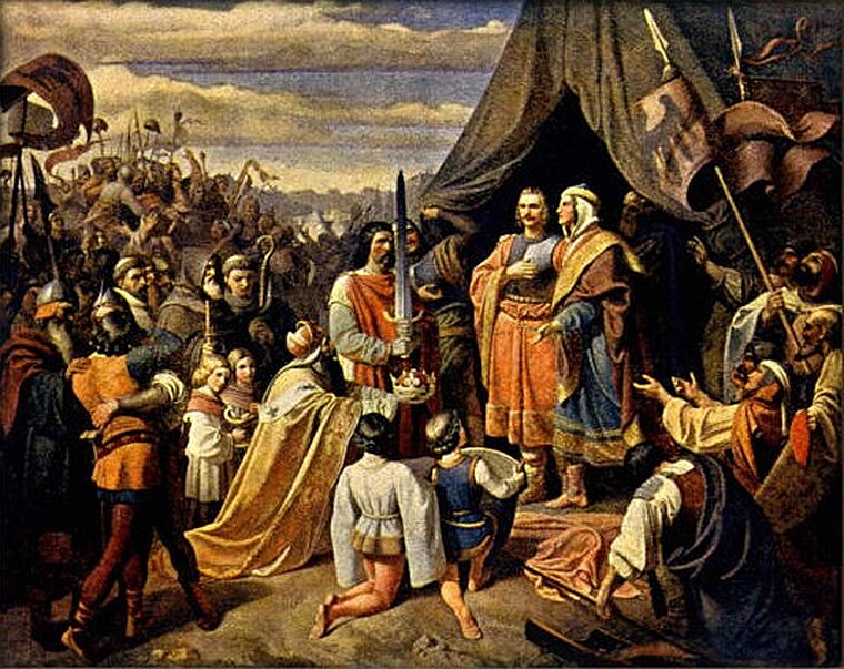 Smír Přemysla Otakara I. s bratrem Vladislavem III.