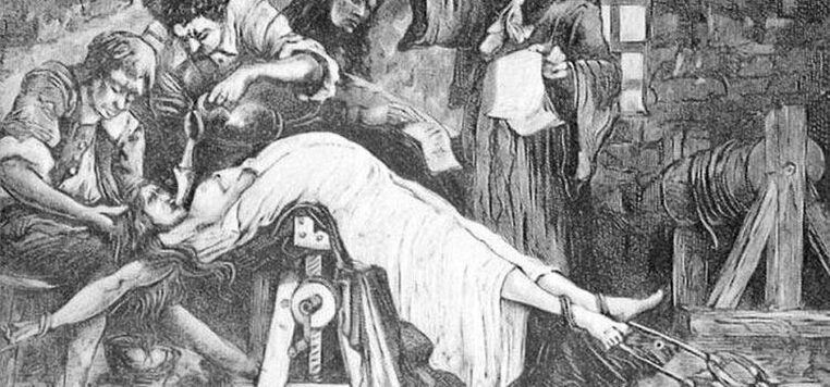 Mučení v Kateřinině domě provádělo i její služebnictvo.