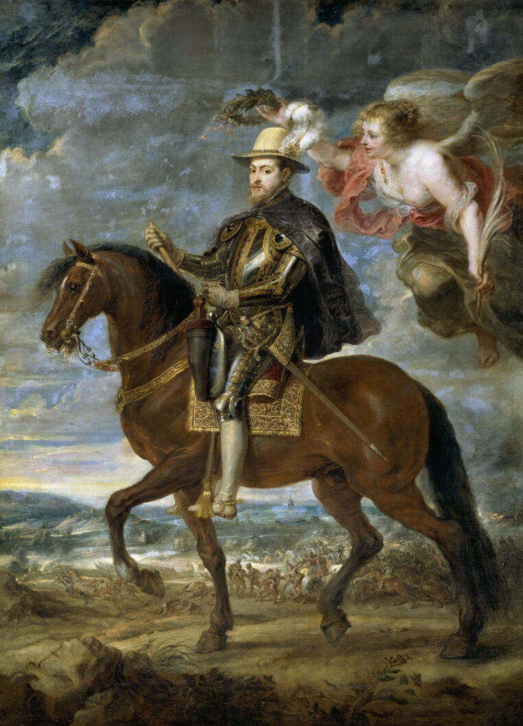 Španělský král Filip II. zřídil slavnou Armadu.