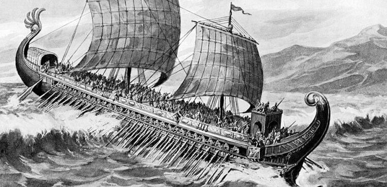 Řekové vyrazí do neznámých končin na nové lodi. Brzy o ni málem přijdou.