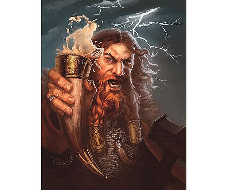 Sílu v lektvaru podle tradované legendy našel i severský bůh Ódin.