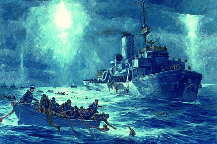 Z lodi se zachránila jen asi čtvrtina mužů.