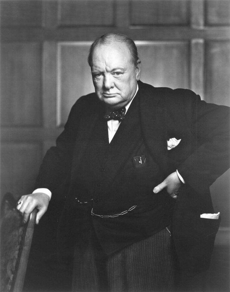 Winston Churchill dostává v šifrované zprávě přezdívku Kaban.