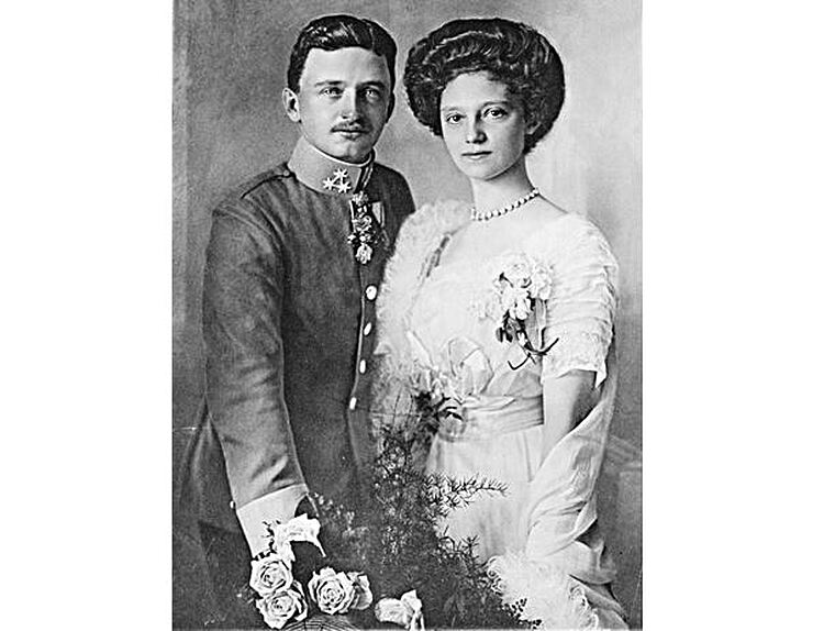 Zita Bourbonsko-Parmská a Karel I.