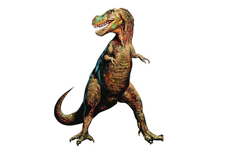 Tyrannosaurus rex à la Burian.