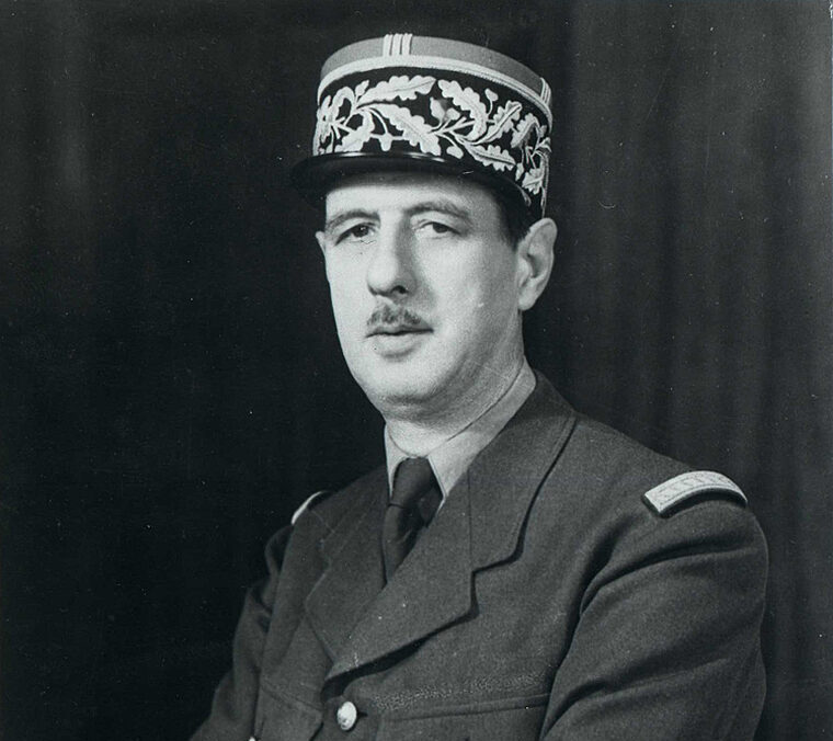 Charles de Gaulle se nikdy nevzdal