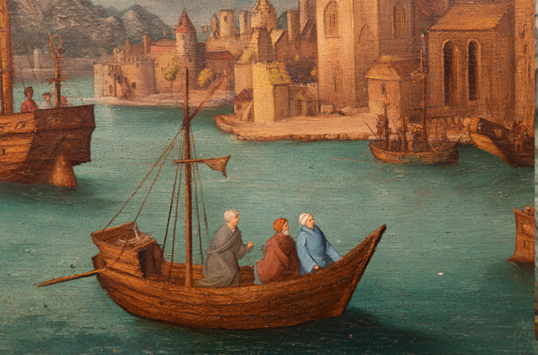 Na malé rybářské loďce se mu podařilo uniknout z dosahu věznitelů.