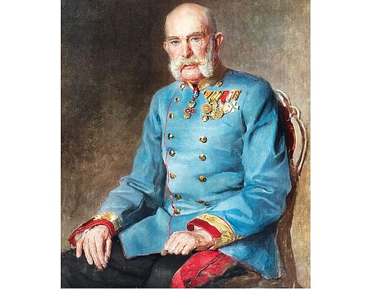 Císaře Františka Josefa I. zaujme, že Ludmila je sirotkem po vojákovi.