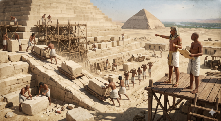 Dovedl faraon Snofru pyramidy k dokonalosti?